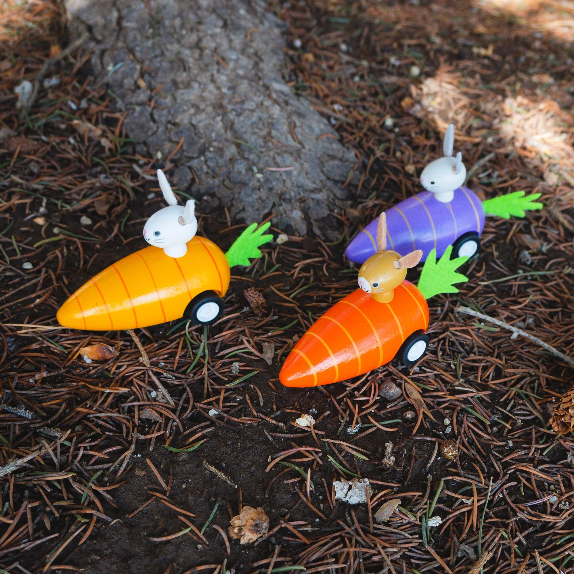 Bunny in Carrot Pullback Toy - Image 6