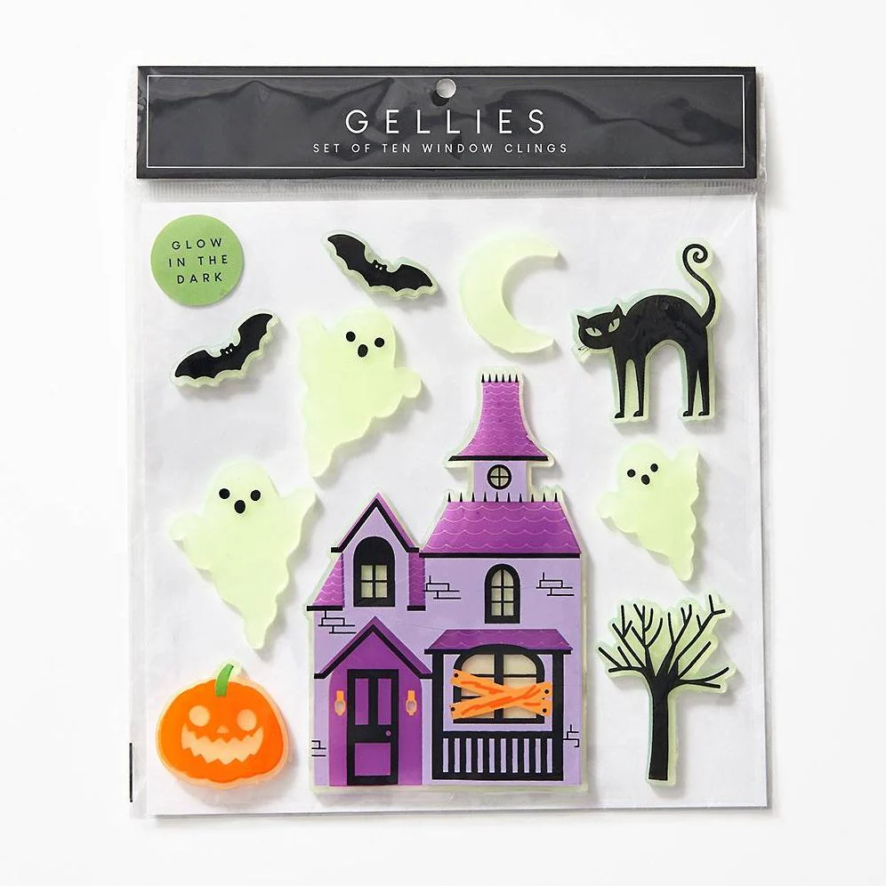 Haunted House Window Gel Clings - Image 5