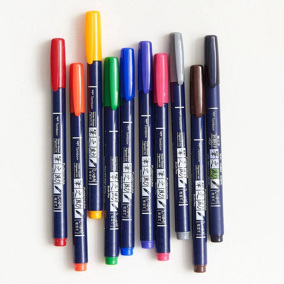 Tombow Fudenosuke Color Markers - Image 11